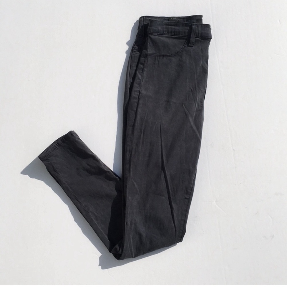 J Brand Maria High Rise Skinny Jeans Charcoal Grey Size 27 - Picture 3 of 6